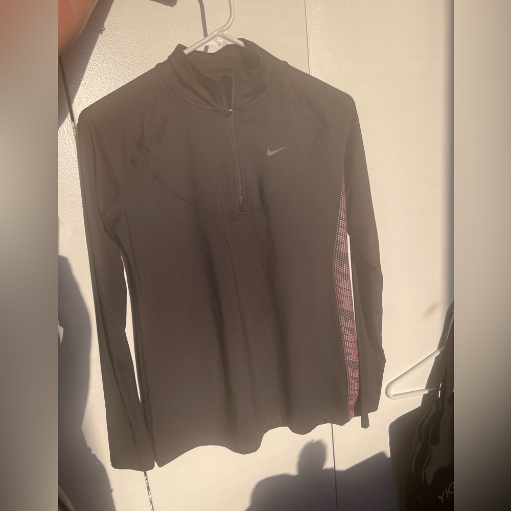 Nike dri-fit track quarter zip-up. Size medium.